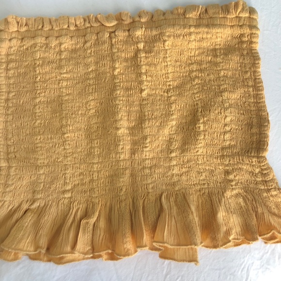 American Eagle yellow tube top - Picture 3 of 3